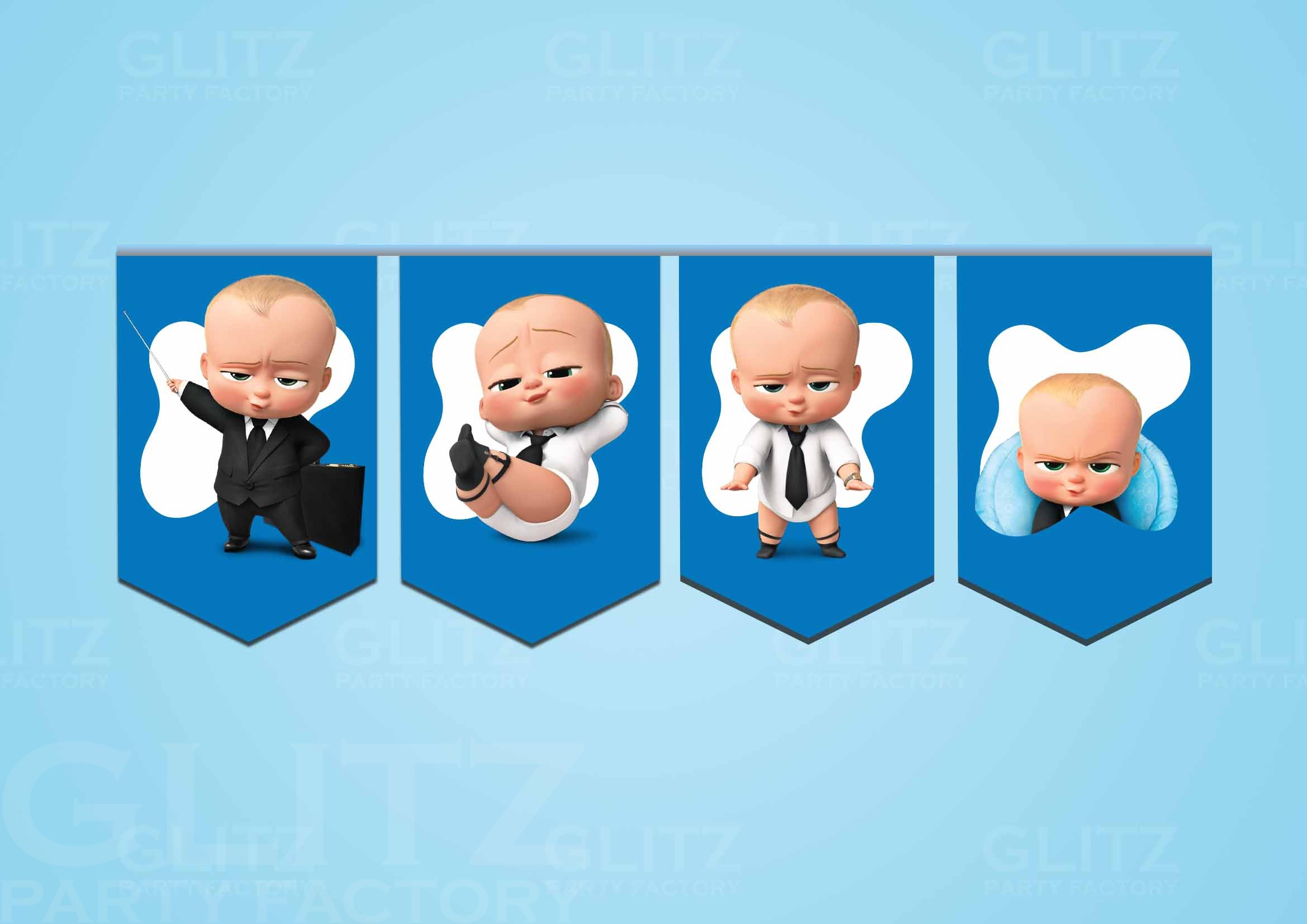 Boss Baby Mockup - 04-bunting