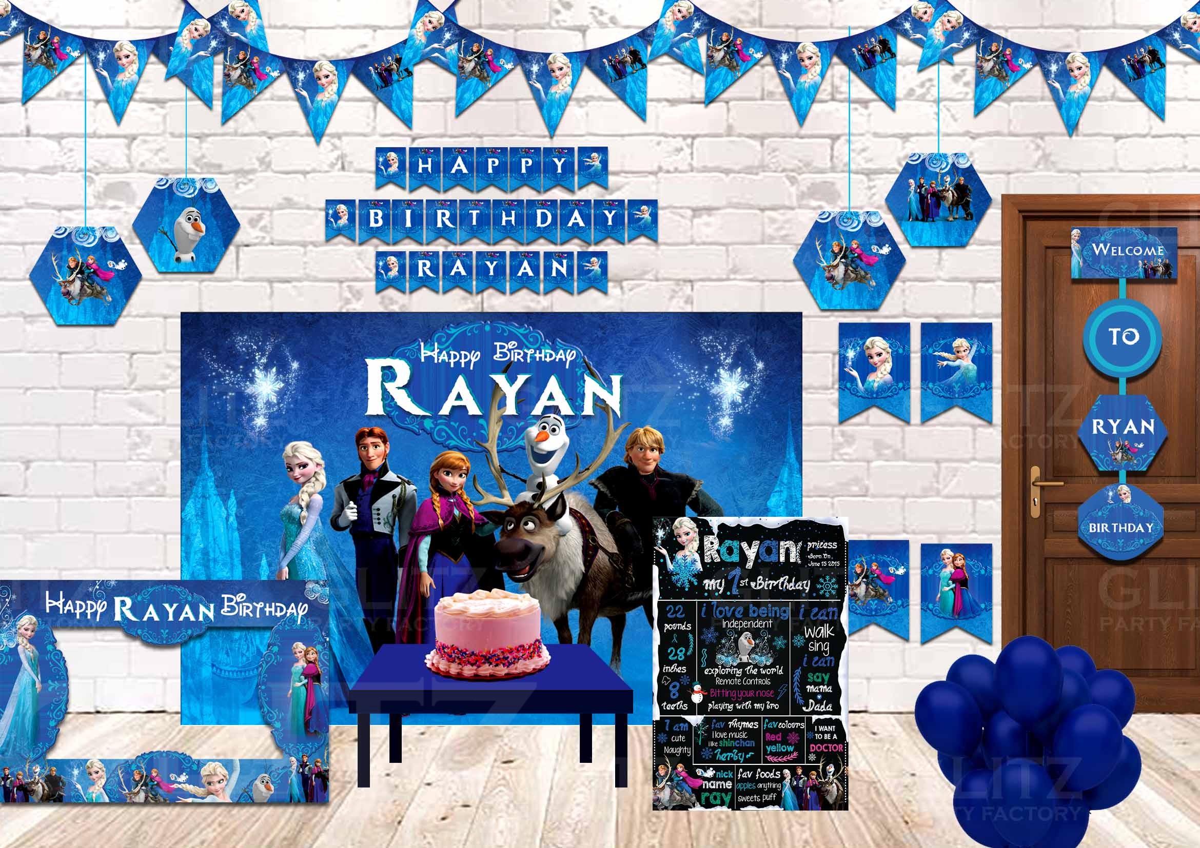 Frozen Mockup combo 5