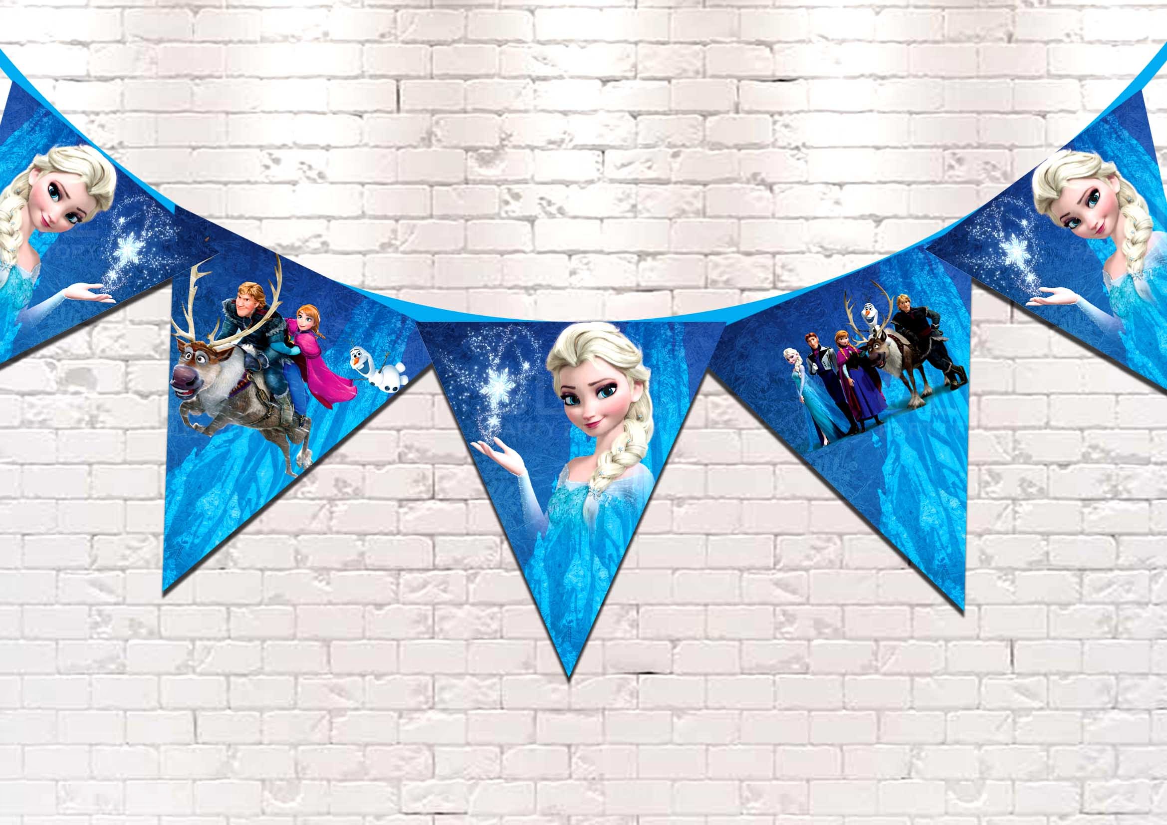 Frozen Mockup flag