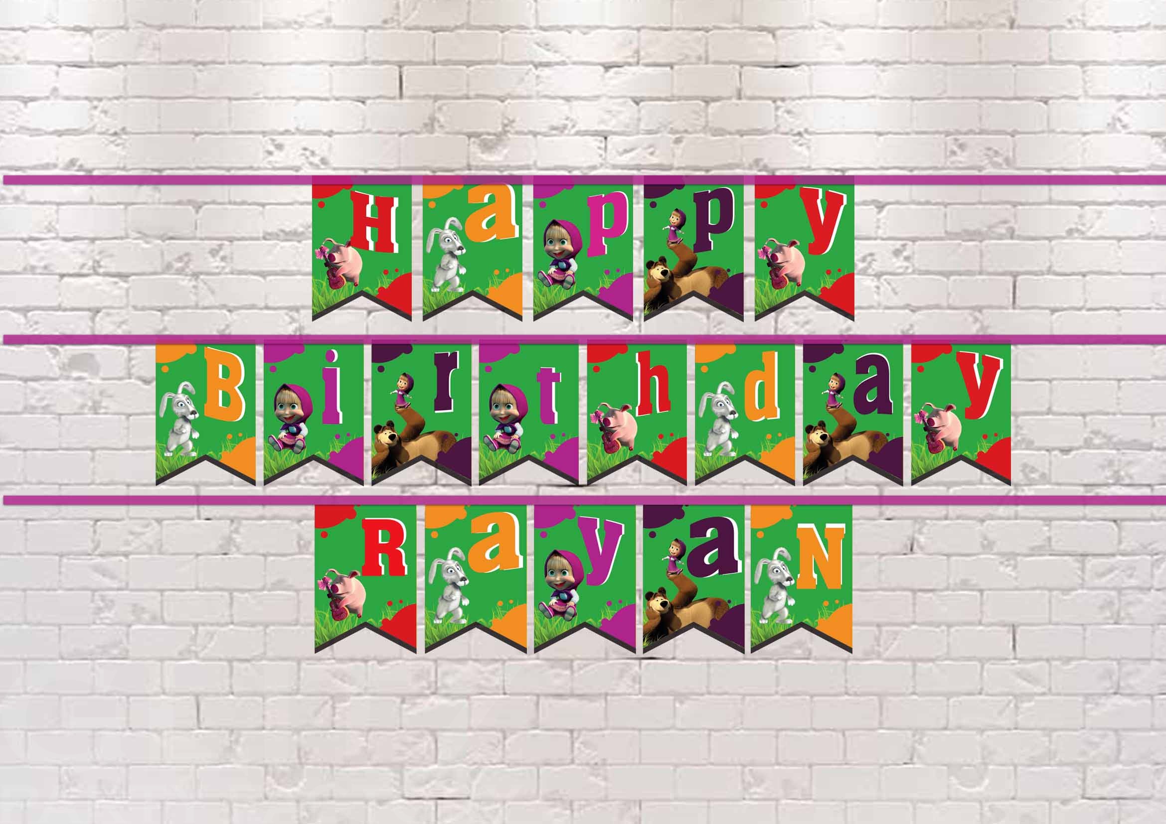 Mash and Bear name banner