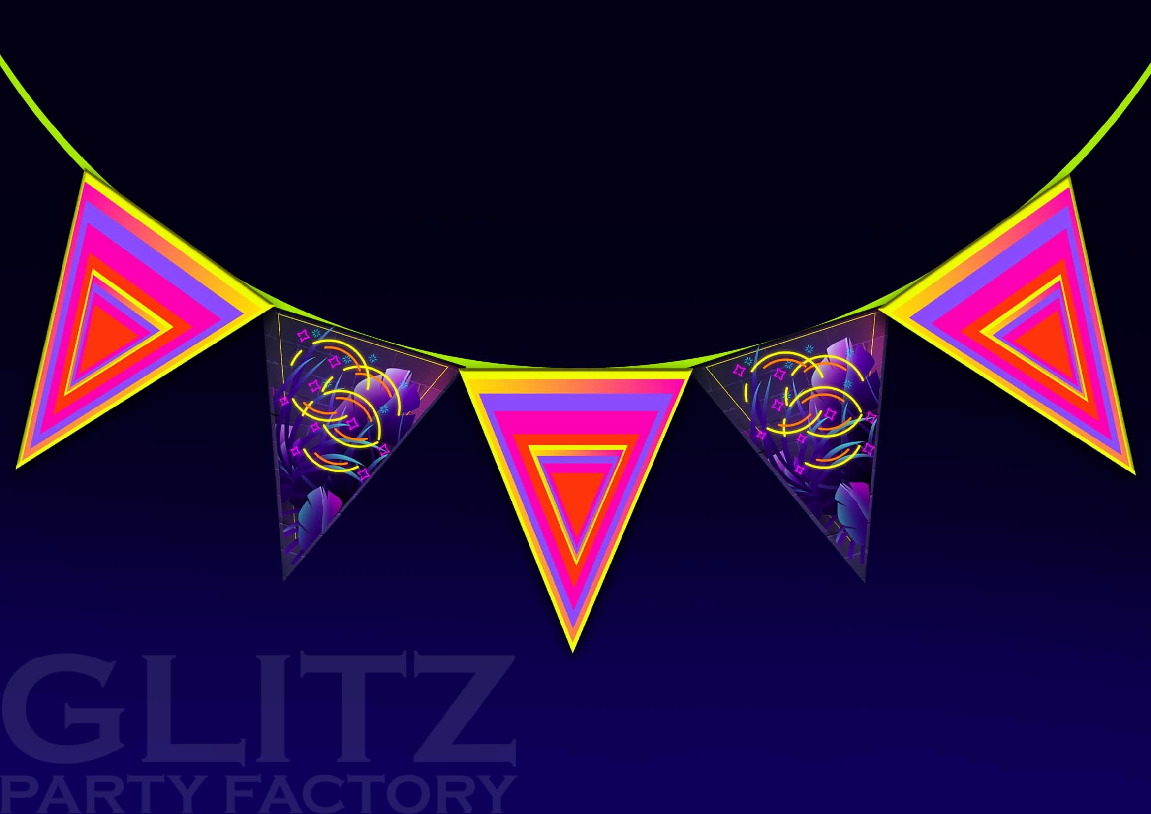 Neon flagbanner