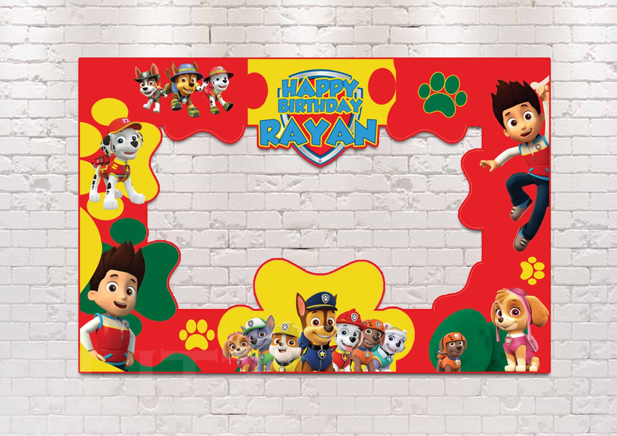 Paw Patrol photobooth new