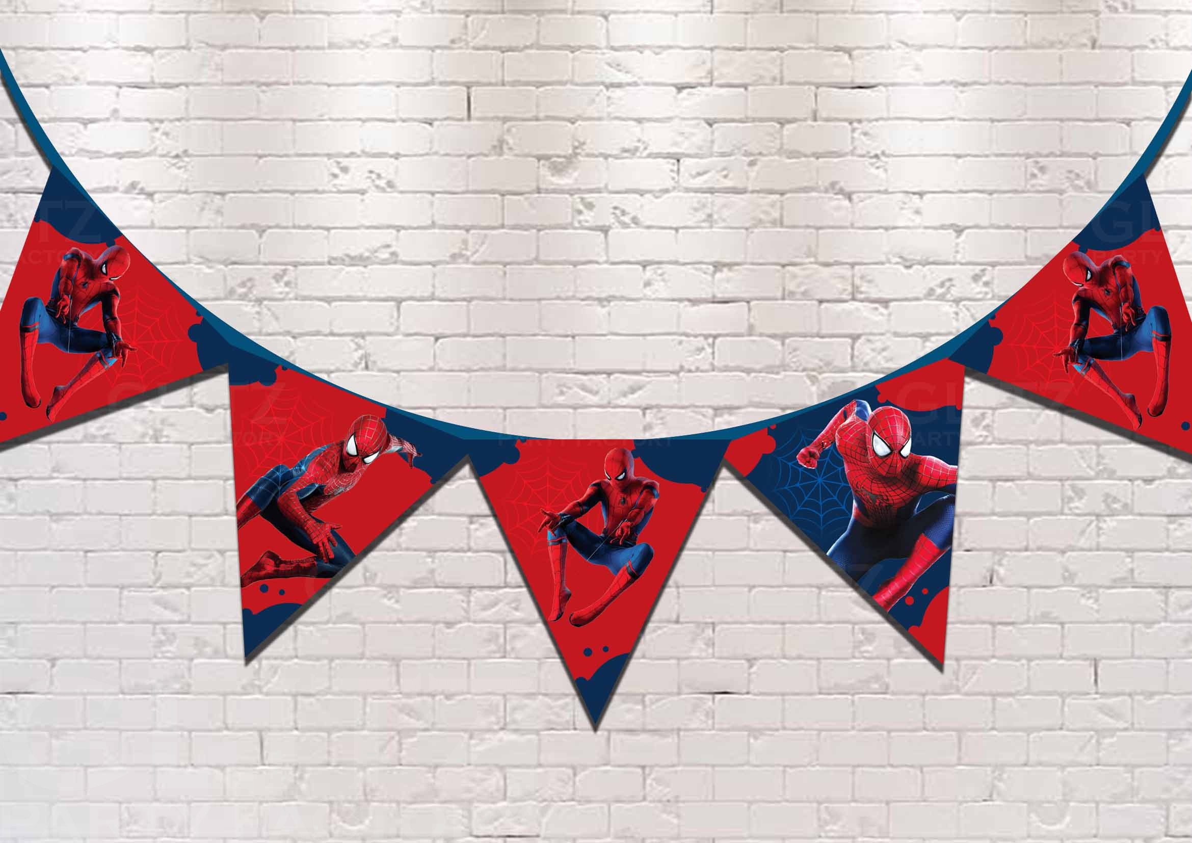 Spider Man MockupTriangle Banner