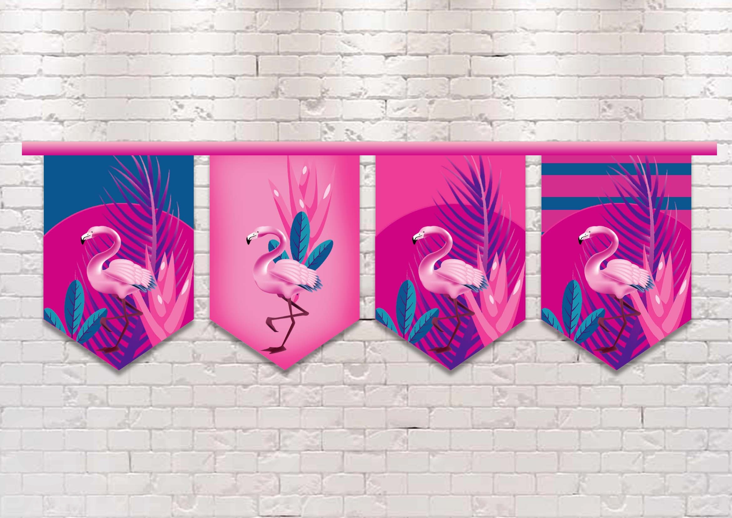 flamingo badgeMock up 6