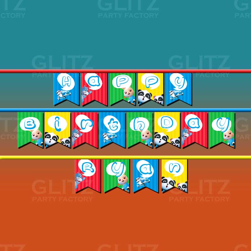 Baby bus Banner mock up r