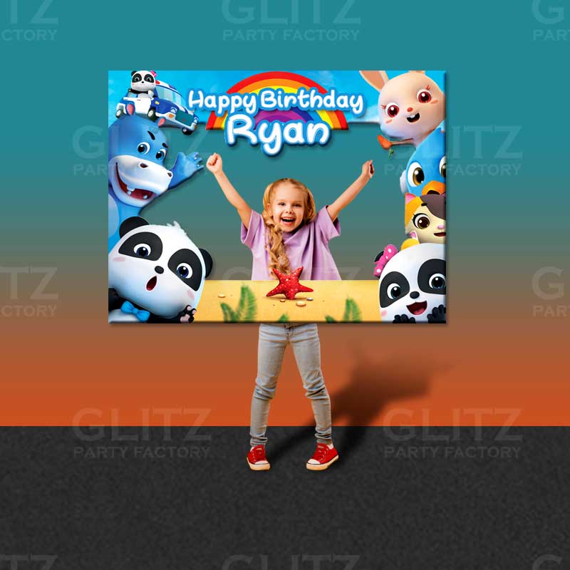 Baby bus Photobooth mock up