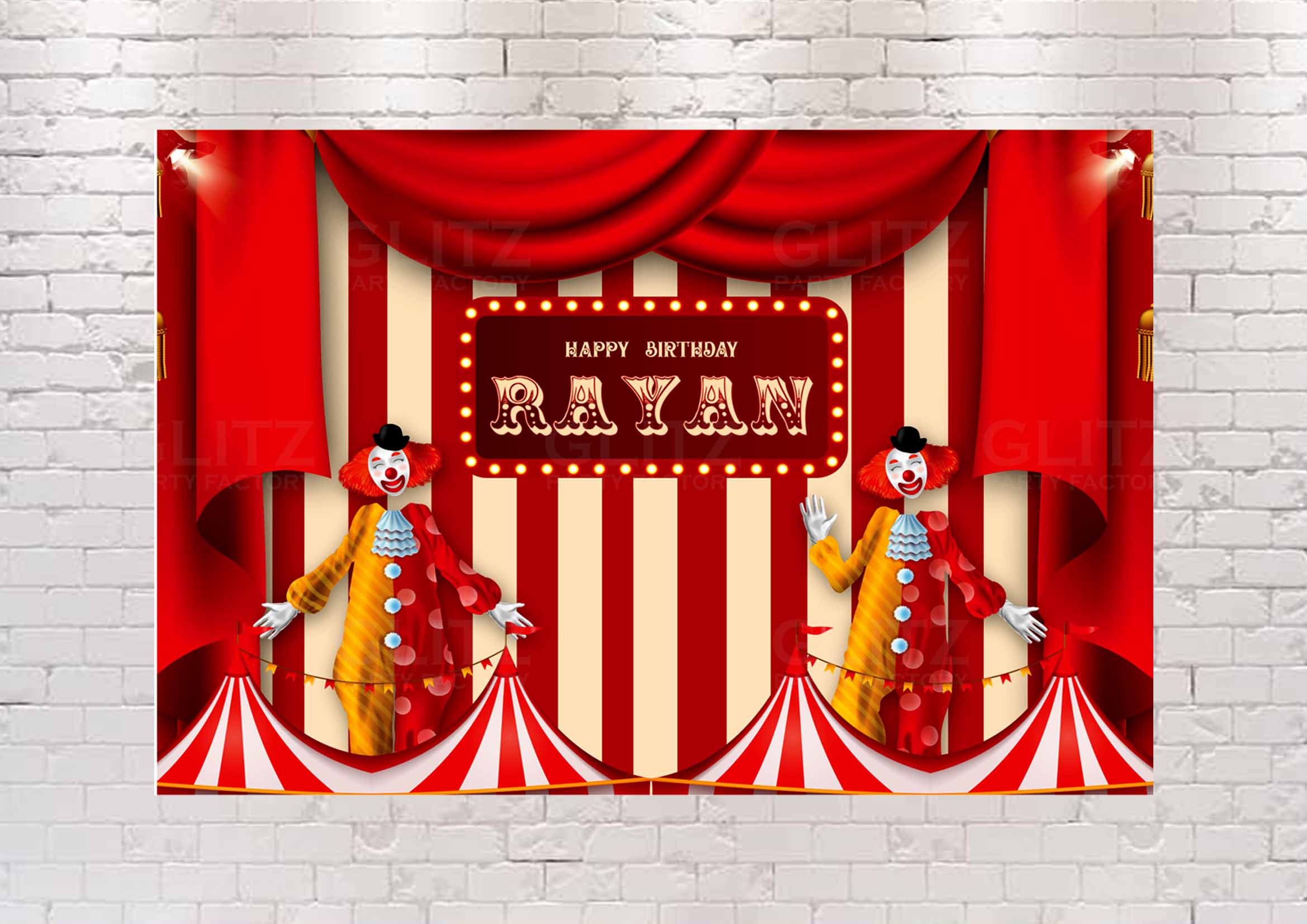 Circus Backdrop