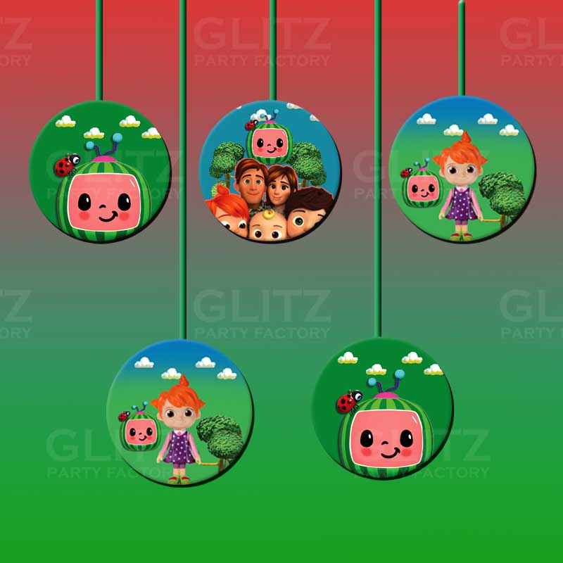 Coco melon Circle mock up