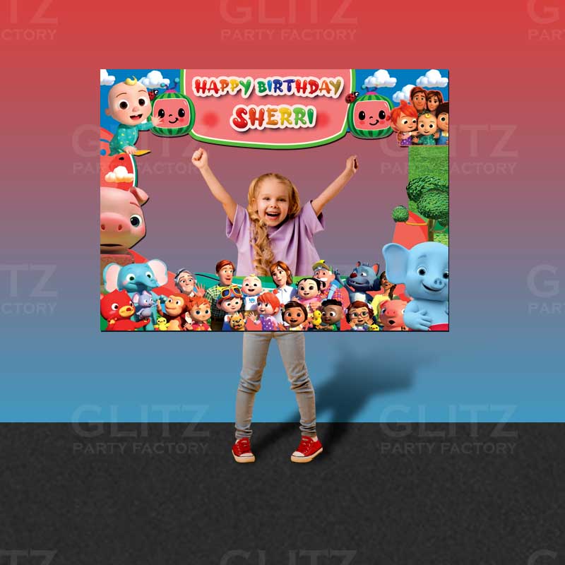 Coco melonPhotobooth mock up