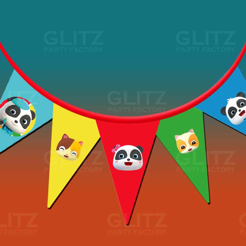 baby bus Triangle mock up